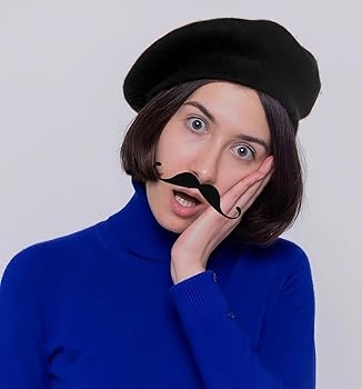 【Bibiy.】　MONIQUE BERET HinyBoeh Womens French-Beret-Hat Beanie-Caps - Men Winter